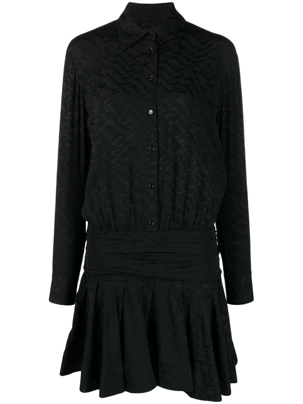Arzach Logo-Jacquard Shirtdress
