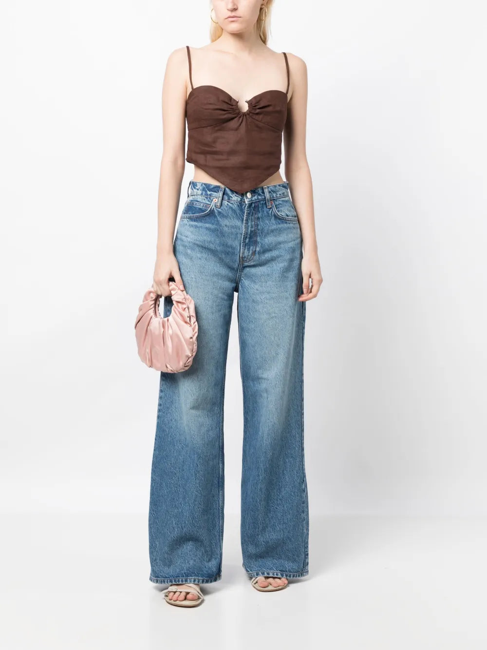Cary High-Rise Wide-Leg Jeans
