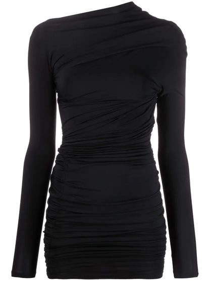Twisted Asymmetric Minidress
