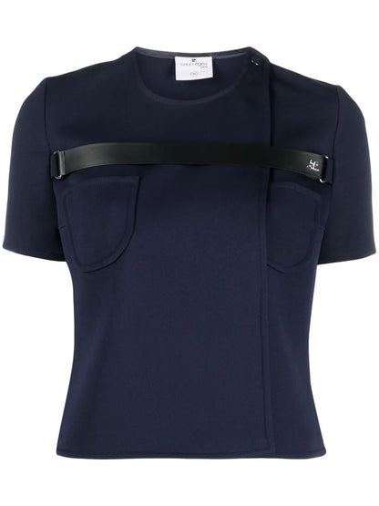 Strap-Detail T-Shirt
