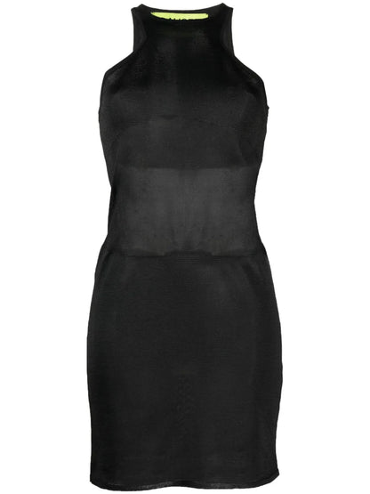 Racerback Semi-Sheer Dress