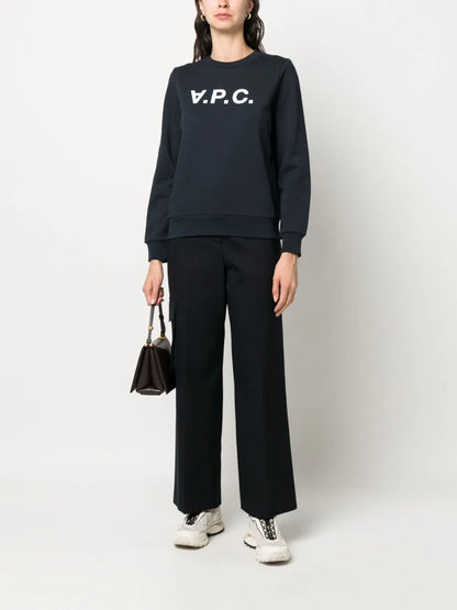 Vpc Logo-Print Cotton Sweatshirt
