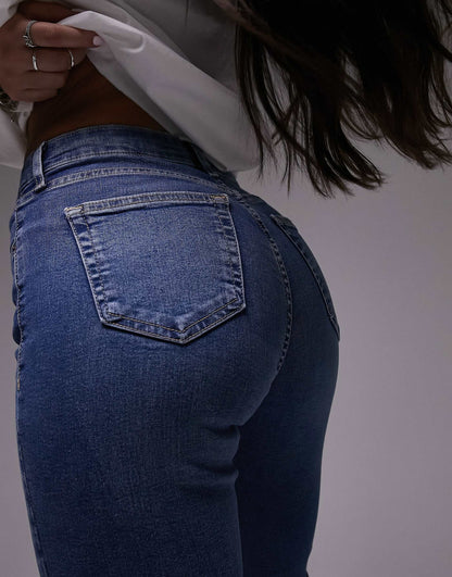 Hourglass Jamie Flare High Rise Jeans