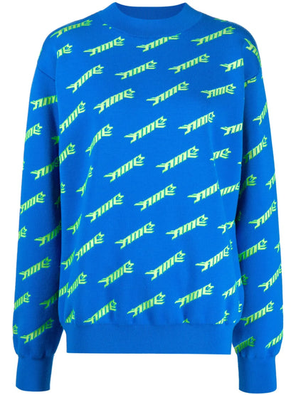 Logo-Intarsia Jumper