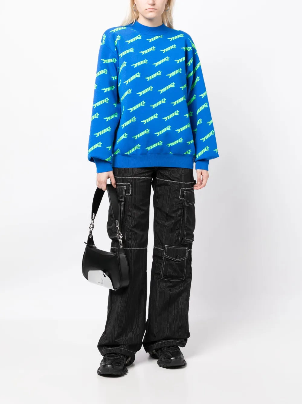 Logo-Intarsia Jumper