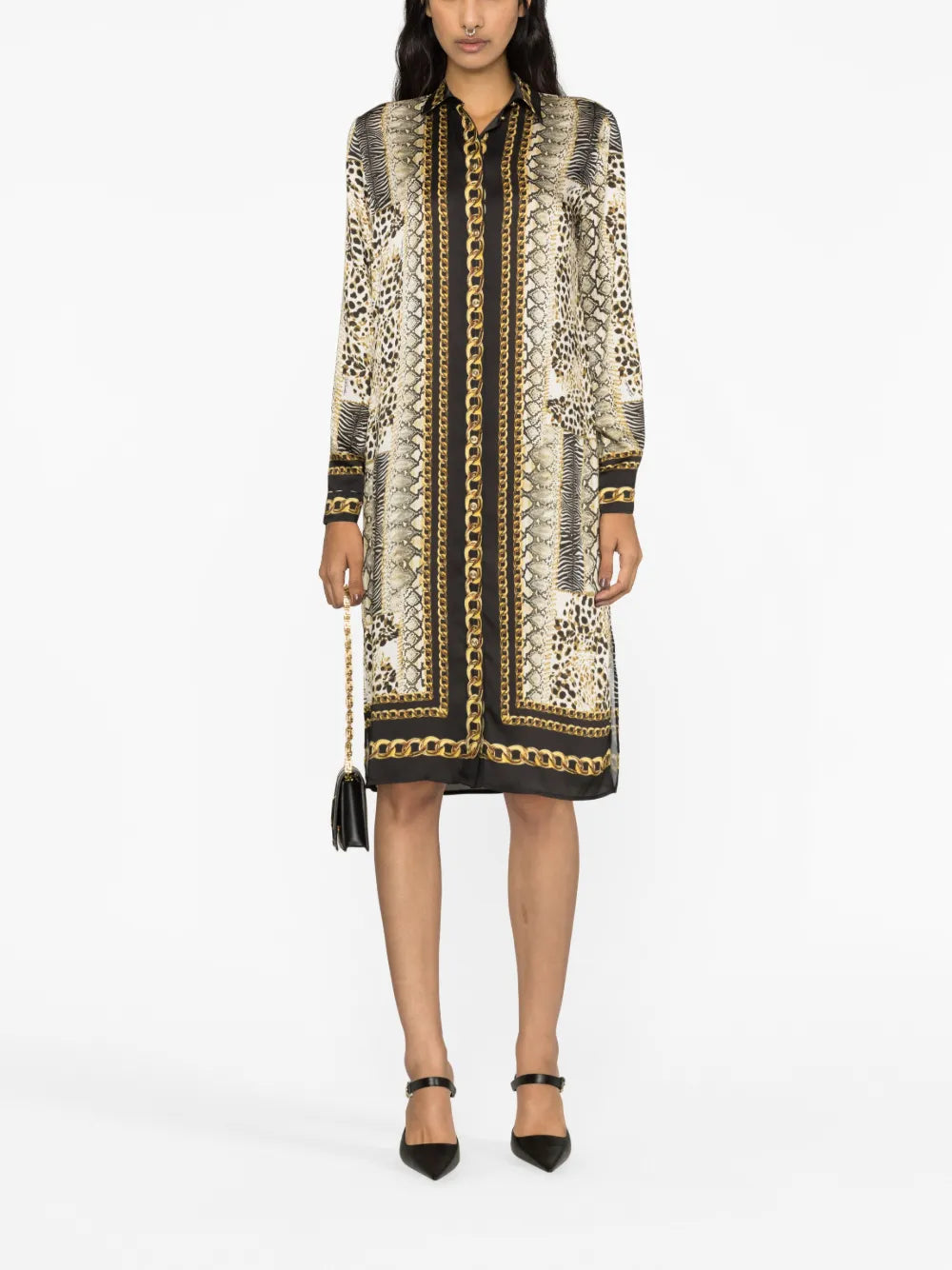 Animal-Print Dress