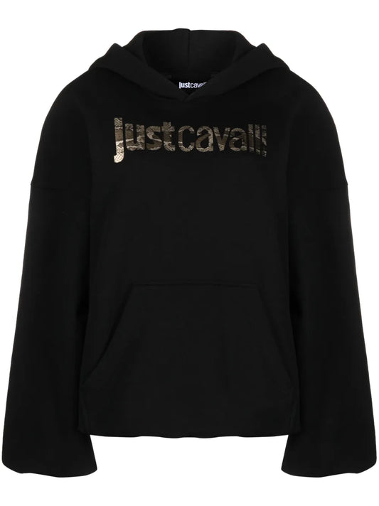 Logo-Print Cotton Hoodie