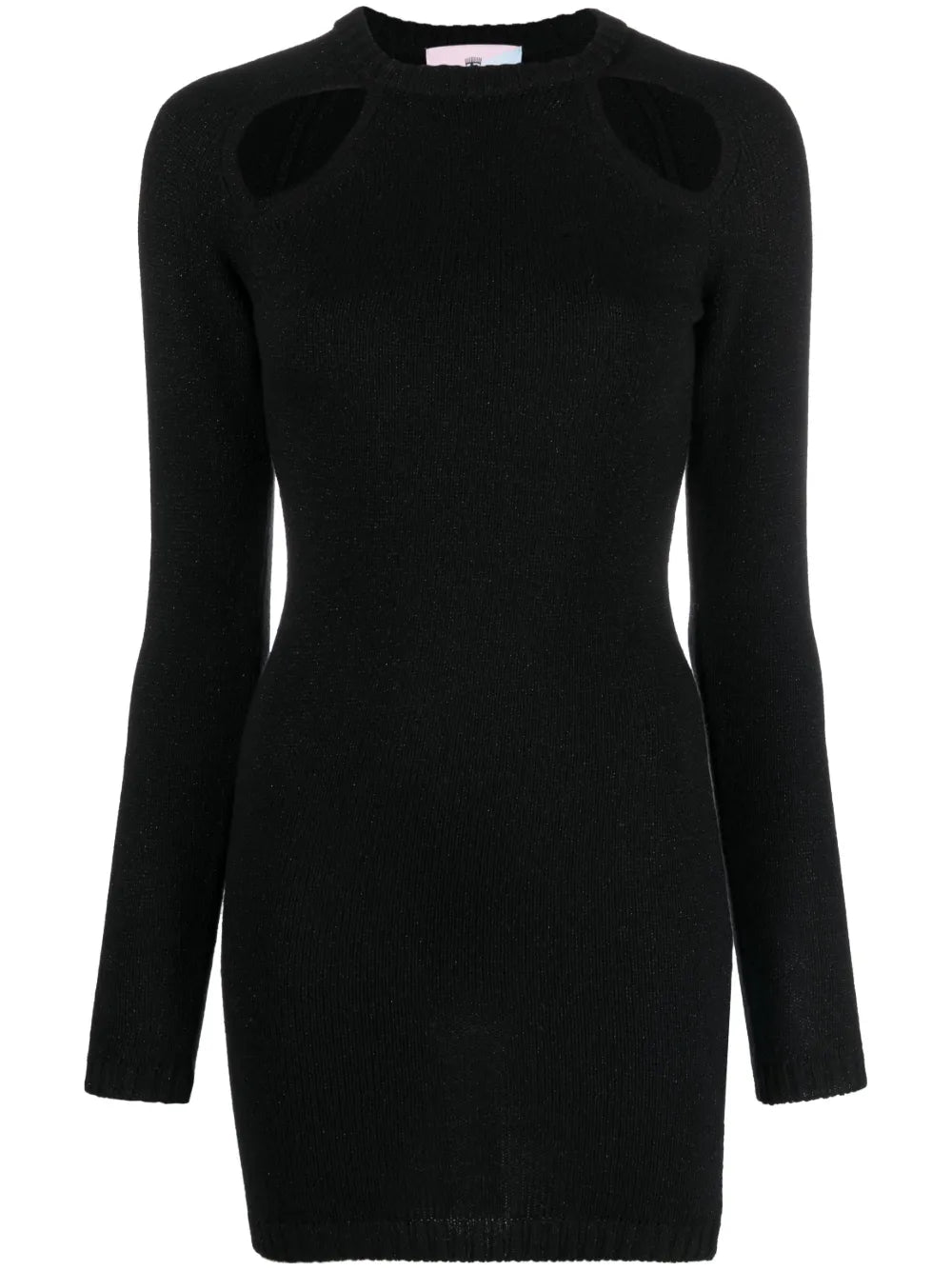 Cut-Out Knitted Minidress