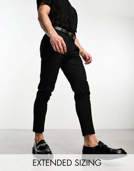 Skinny Cropped Smart Trousers