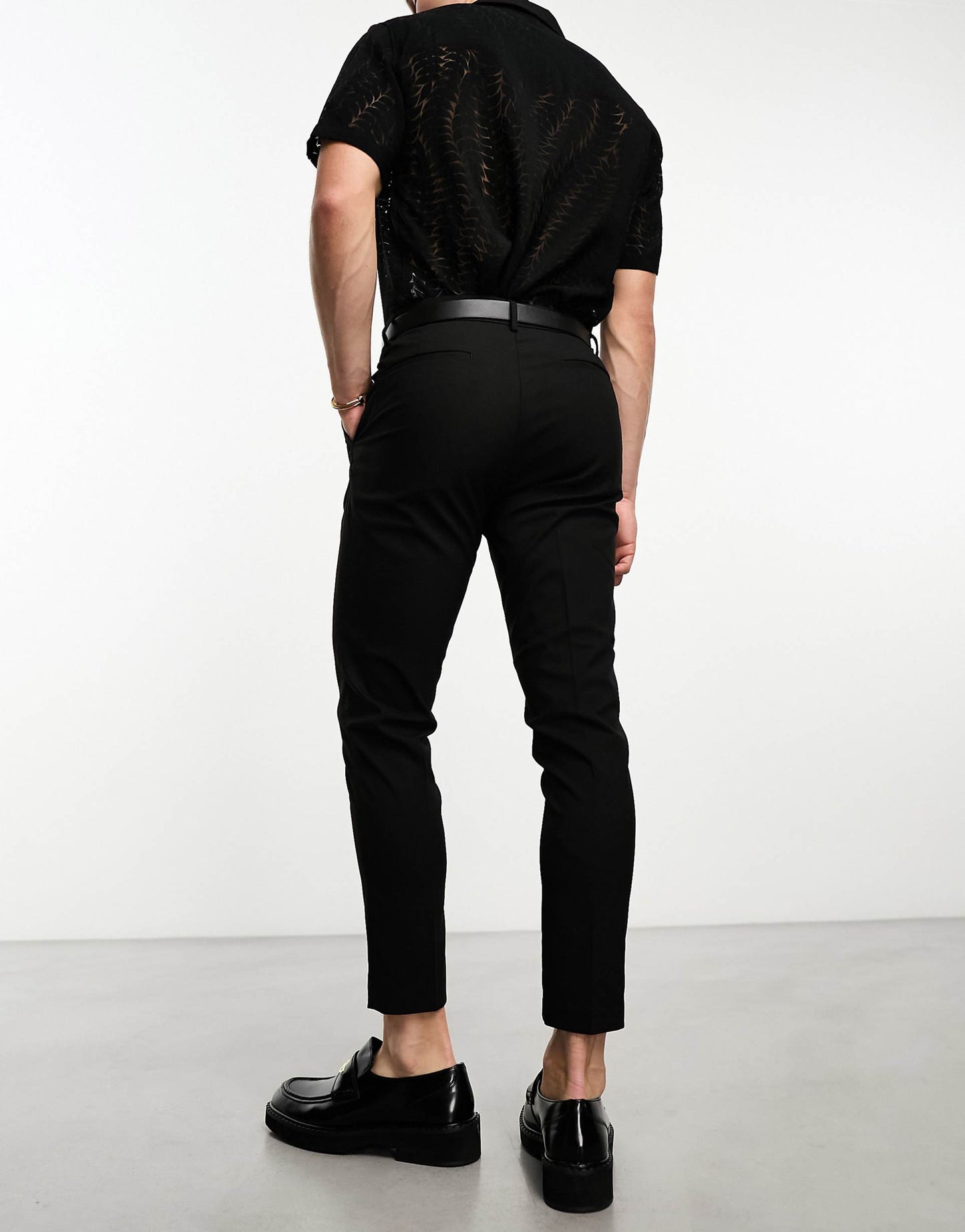 Skinny Cropped Smart Trousers