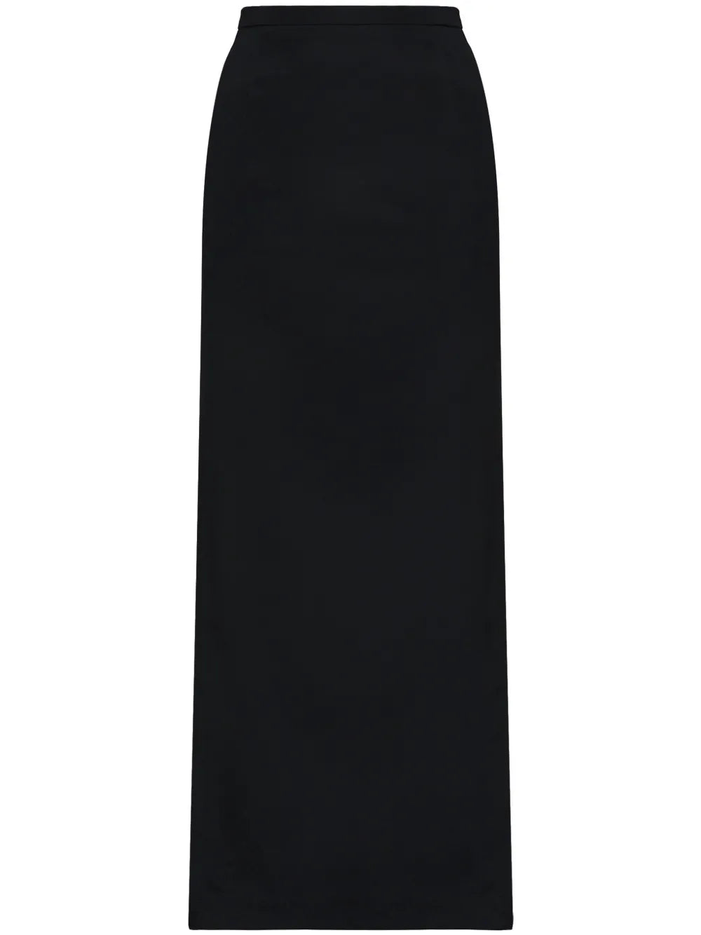 High-Slitted Cady Maxi Skirt