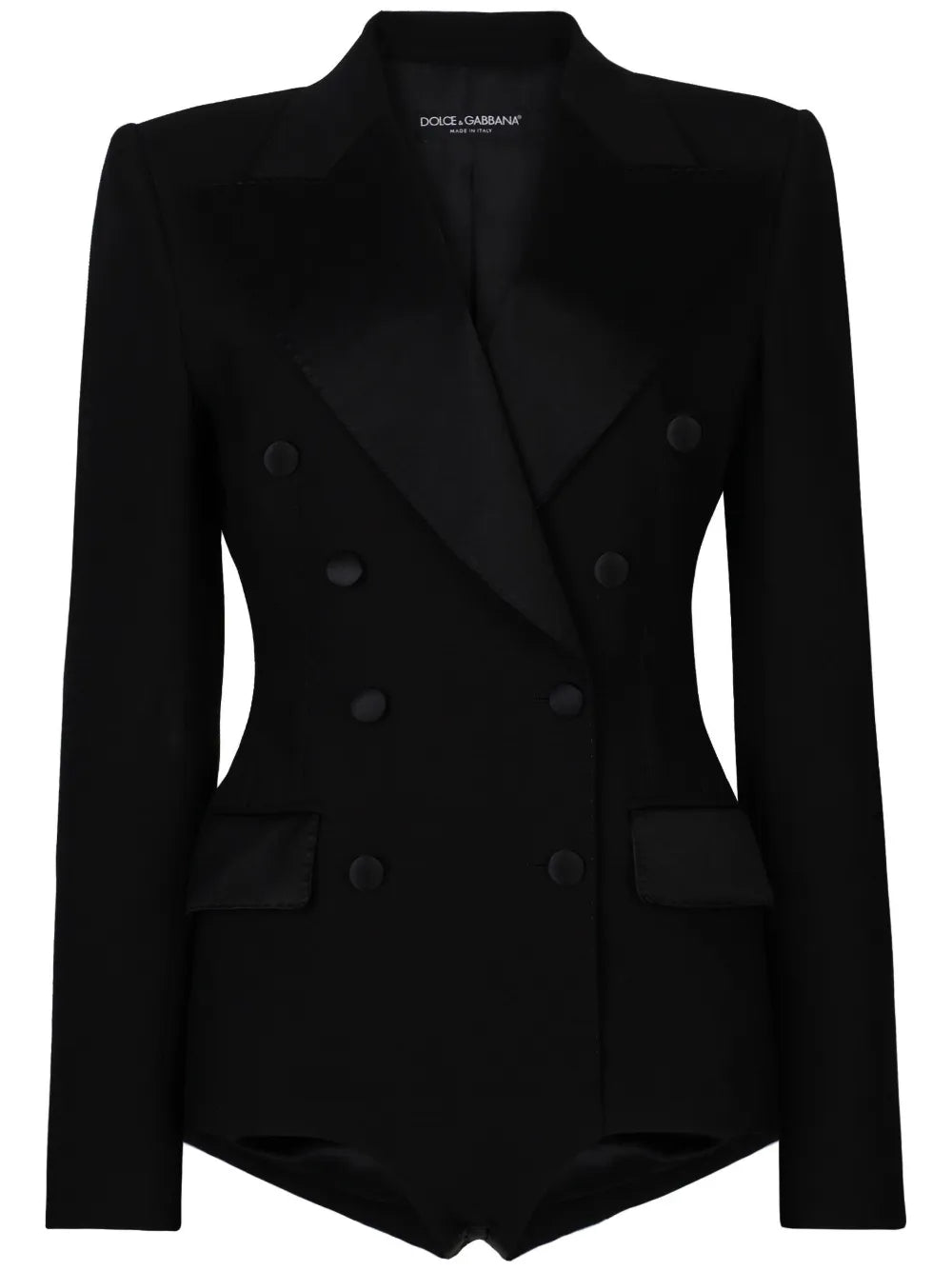 Double-Breasted Playsuit Blazer