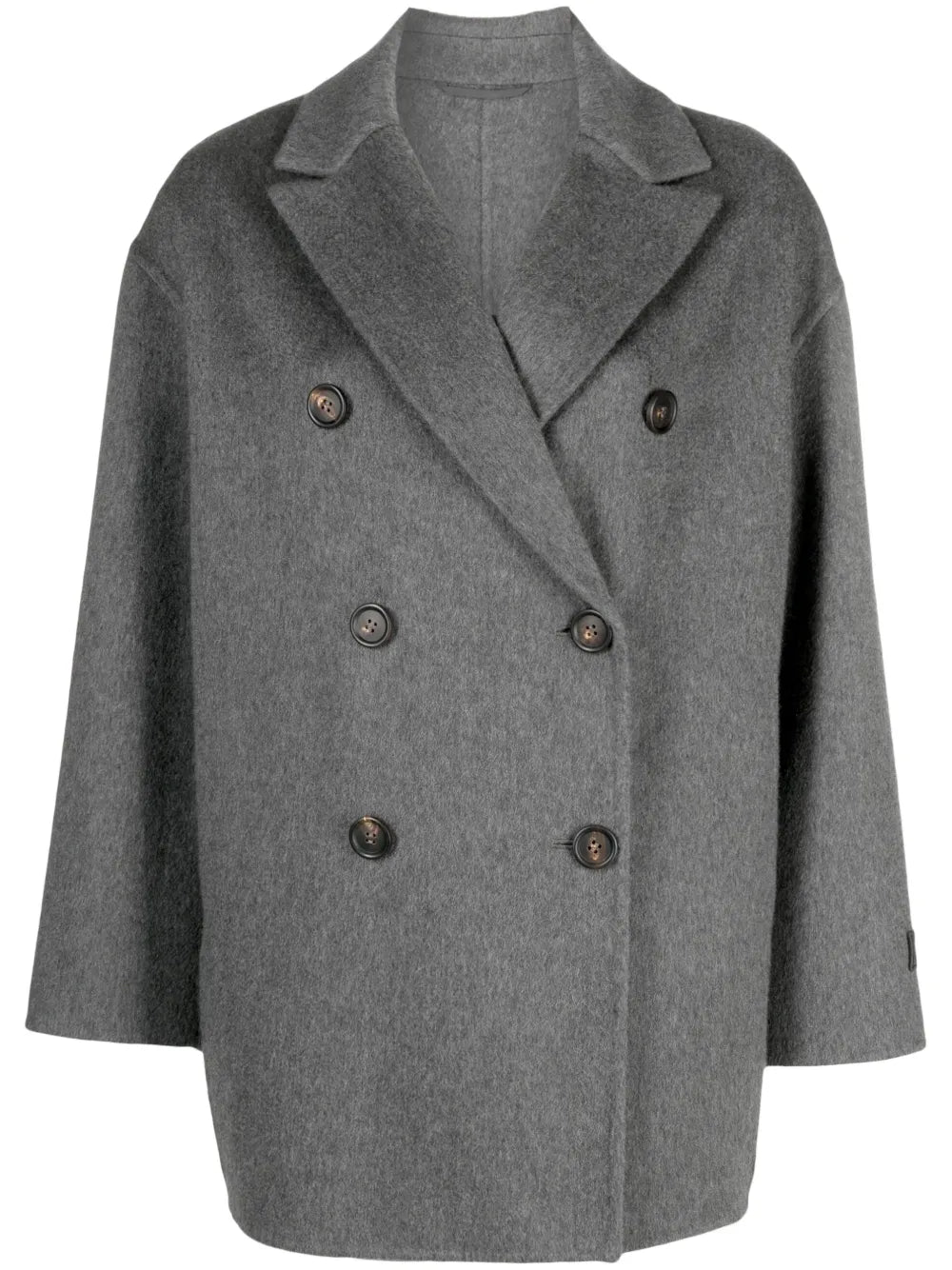 Cashmere Double-Breasted Coat