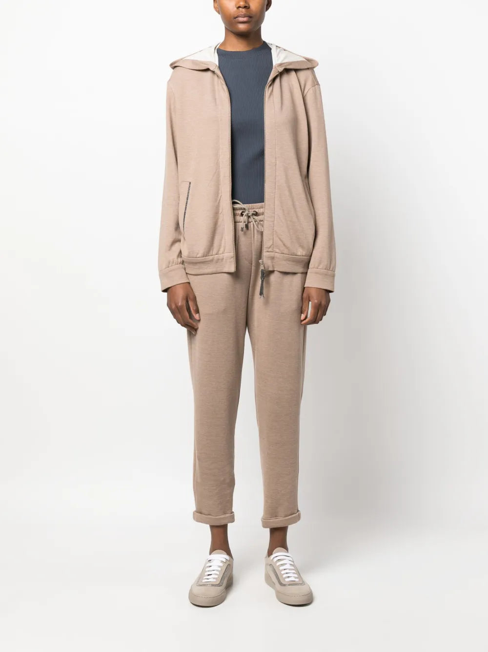 Turn-Up Track Pants