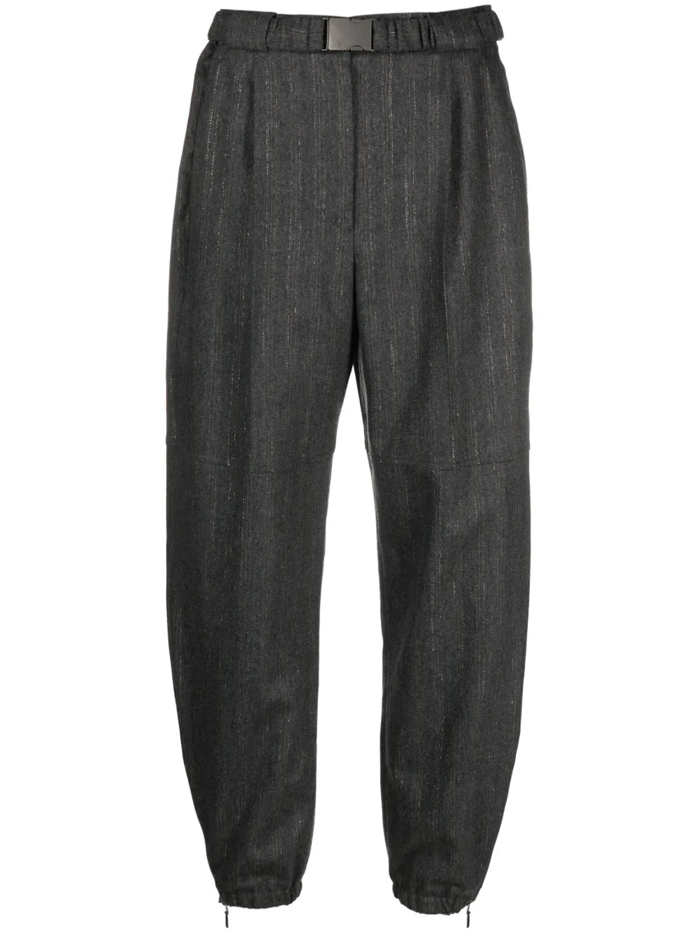 Belted-Waist Trousers