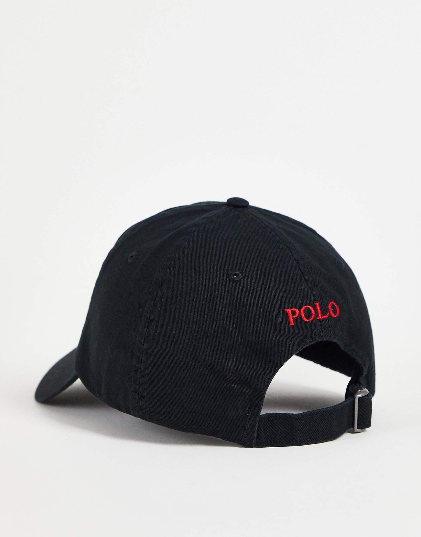 Baseball Cap With Red Player Logo