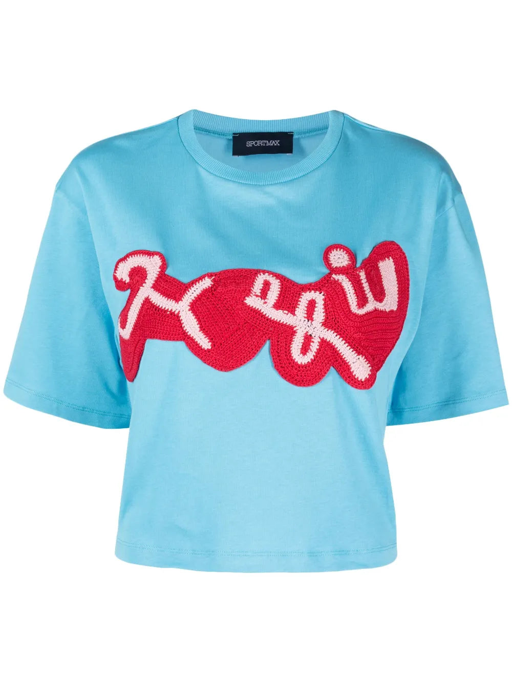 Teoria Crochet-Panel T-Shirt