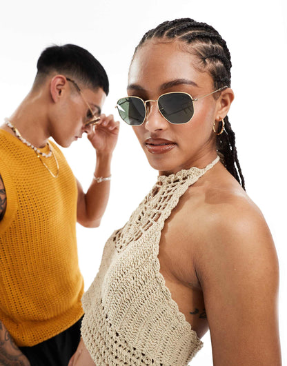 Hexagonal Sunglasses