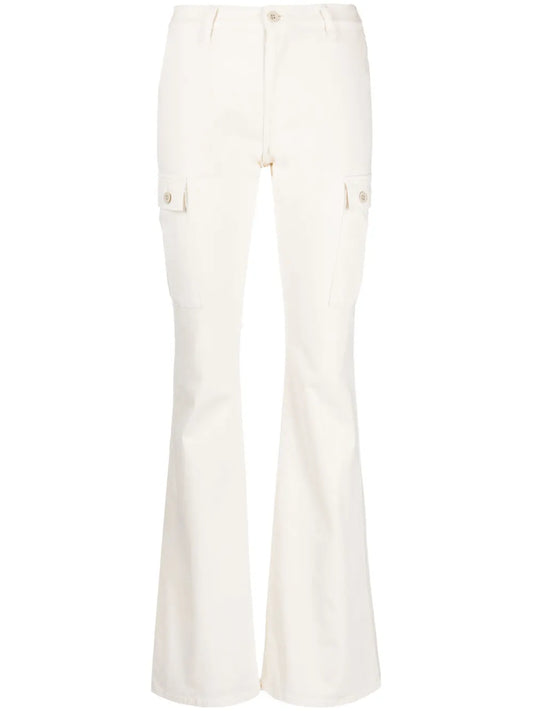 Riley Low-Rise Utility Bootcut Trousers