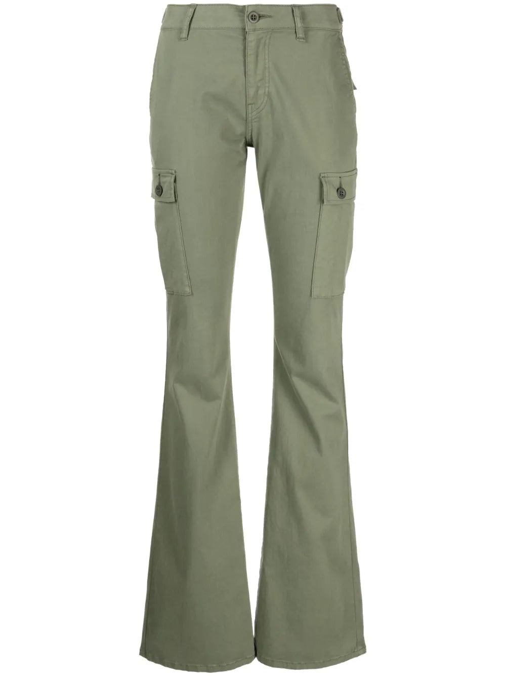 Riley Low-Rise Utility Bootcut Trousers
