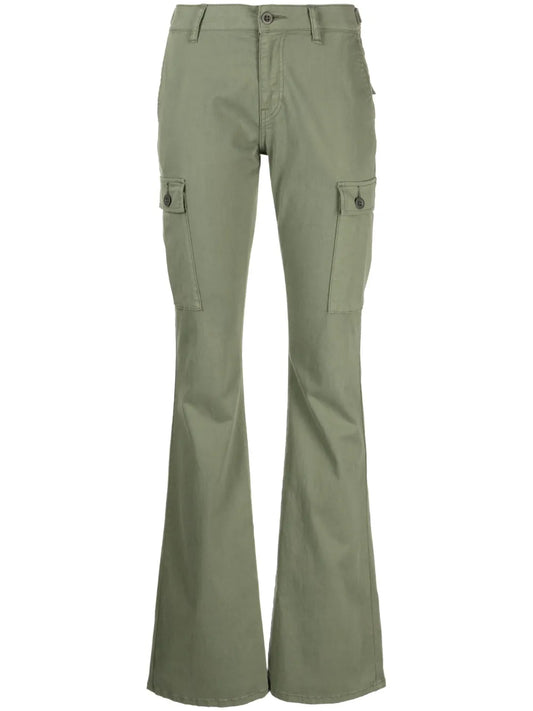 Riley Low-Rise Utility Bootcut Trousers