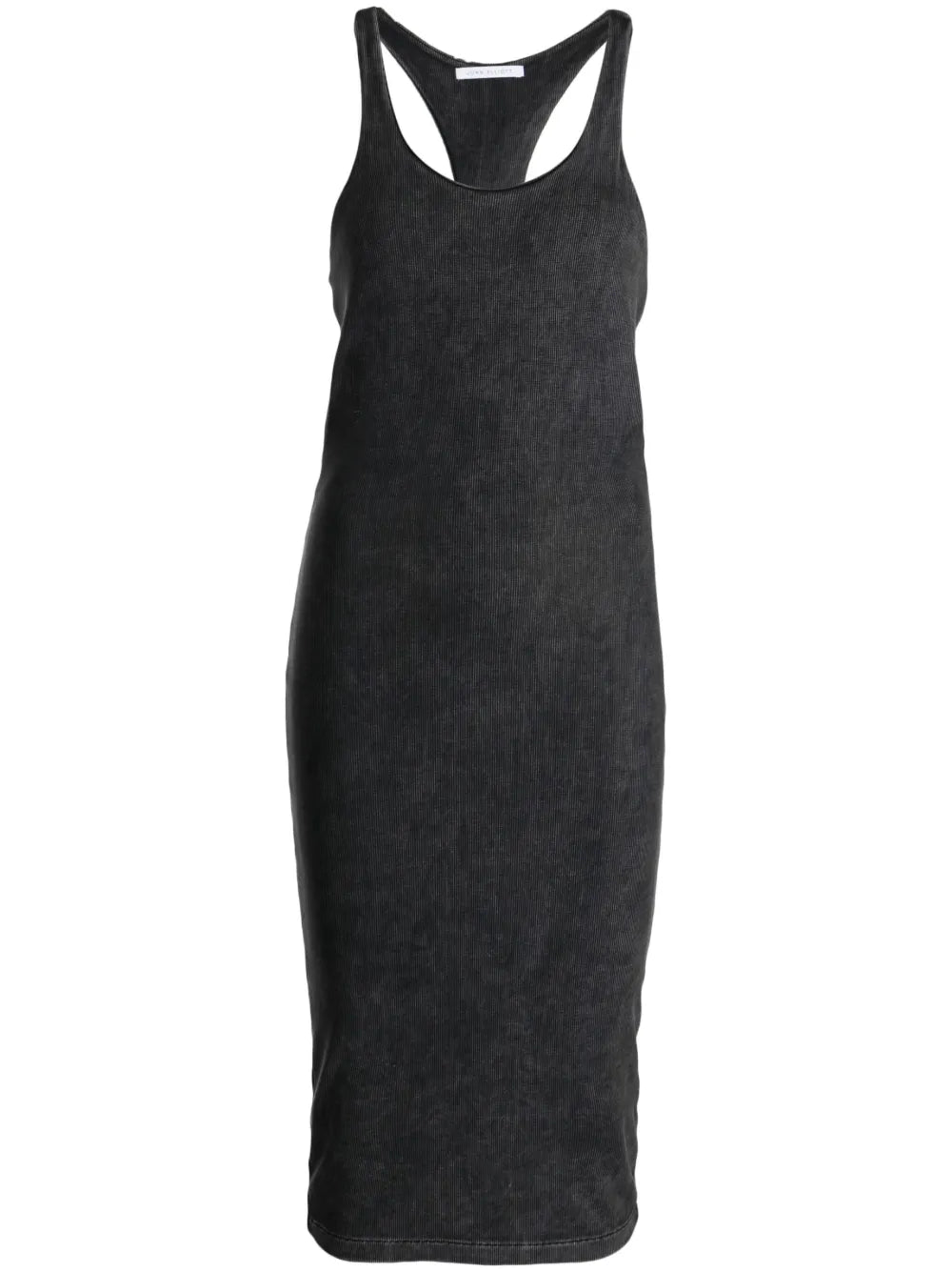 Mineral Ribbed-Knit Midi Dress