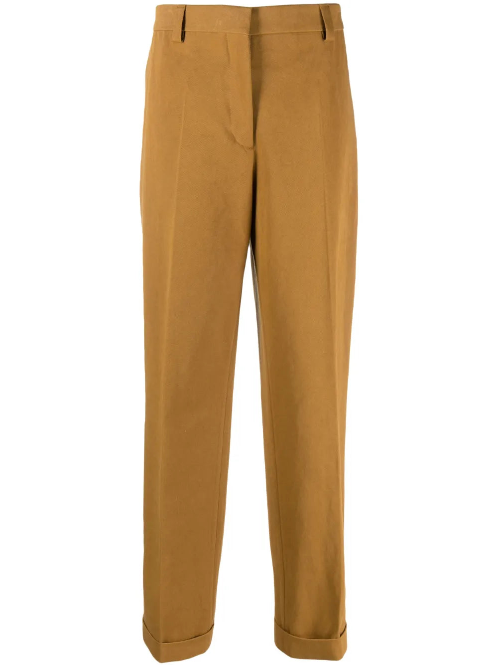 Logo-Embroidered Gabardine Trousers