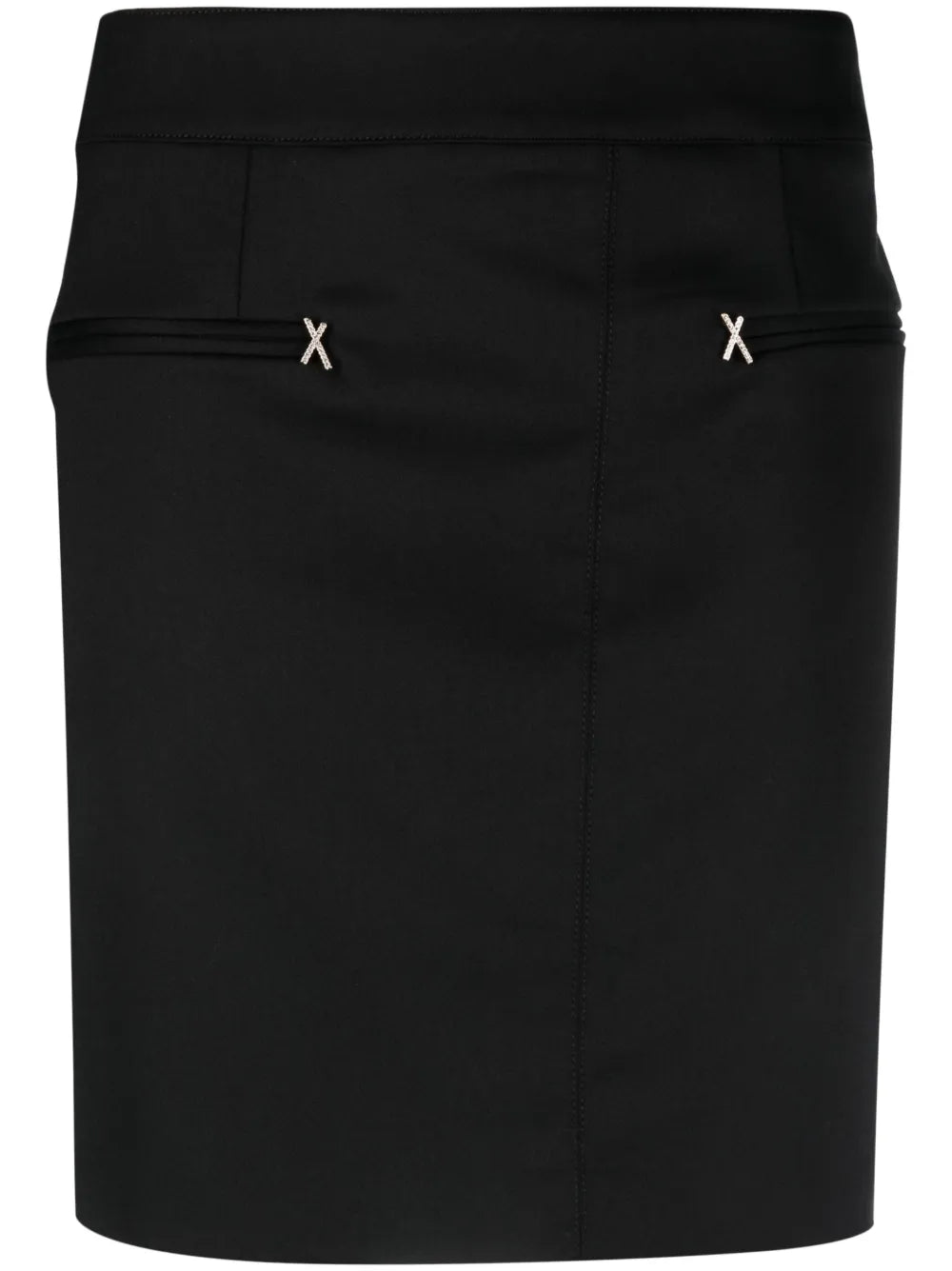 Crystal-Embellished Detail Skirt