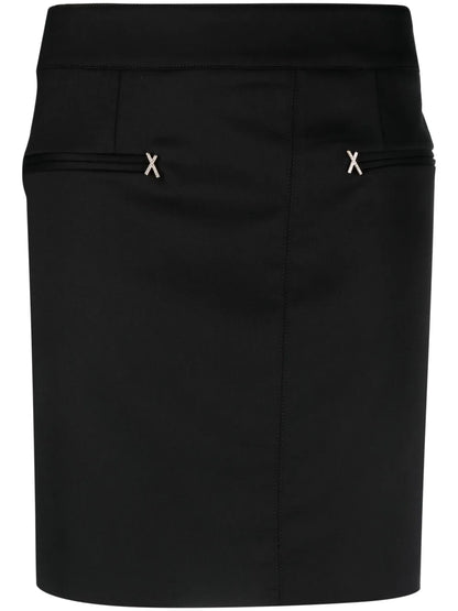 Crystal-Embellished Detail Skirt