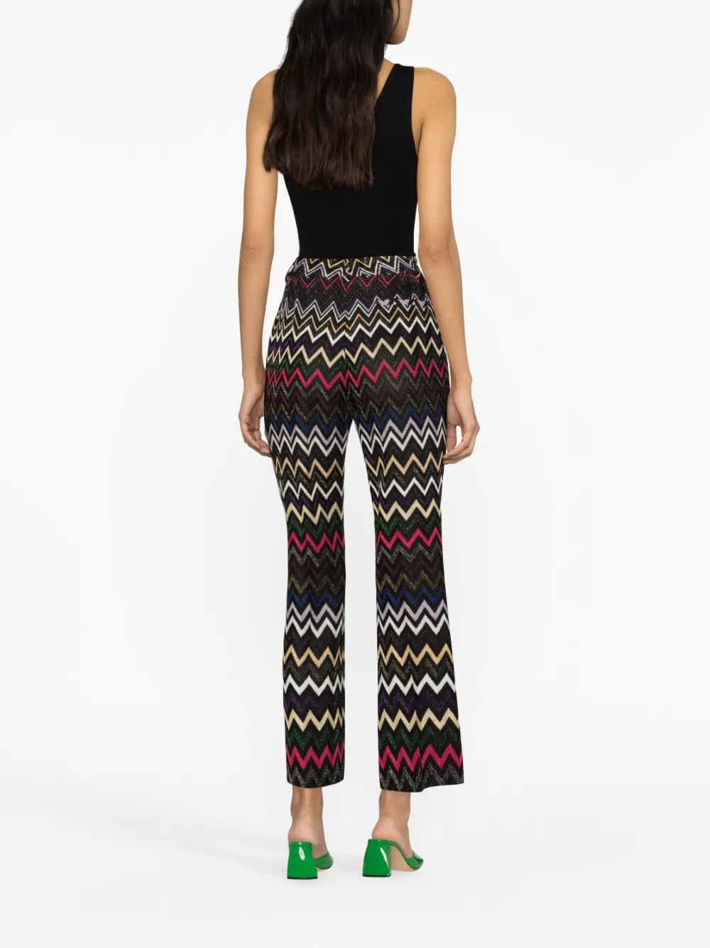 Zigzag Lurex Trousers