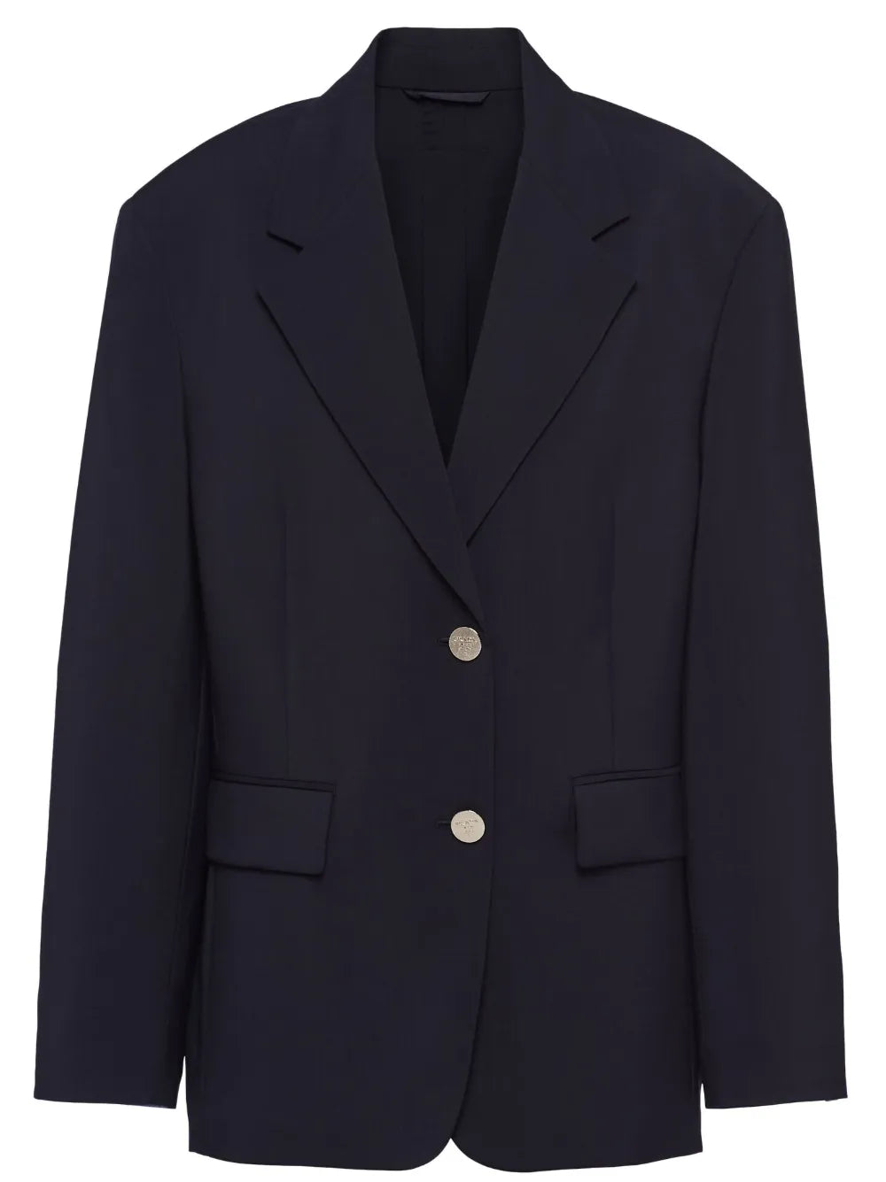 Single-Breasted Wool Blazer