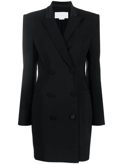 Double-Breasted Taylored Minidress