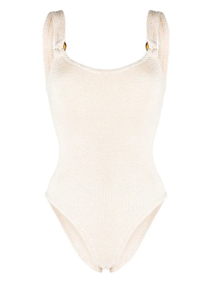 Domino Ribbed One-Piece