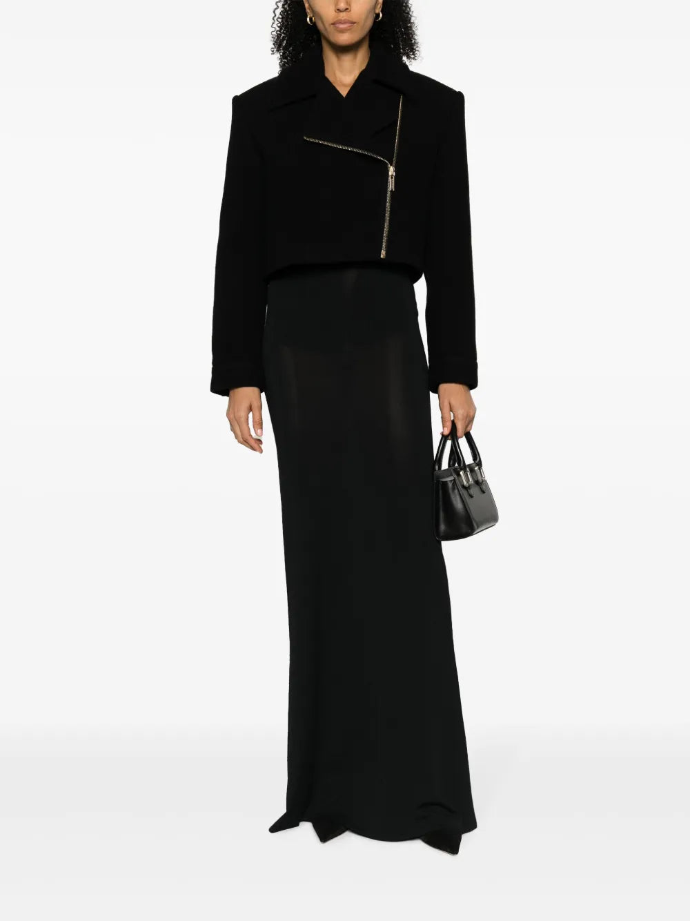 Cropped Zipped Jacket