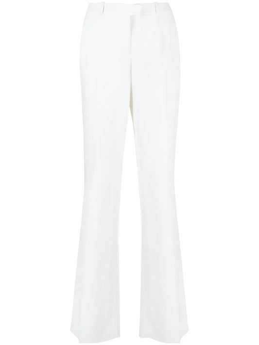 Pressed-Crease Tailored Trousers