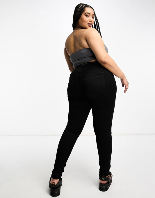 Curve Augusta High Waisted Skinny Jeans
