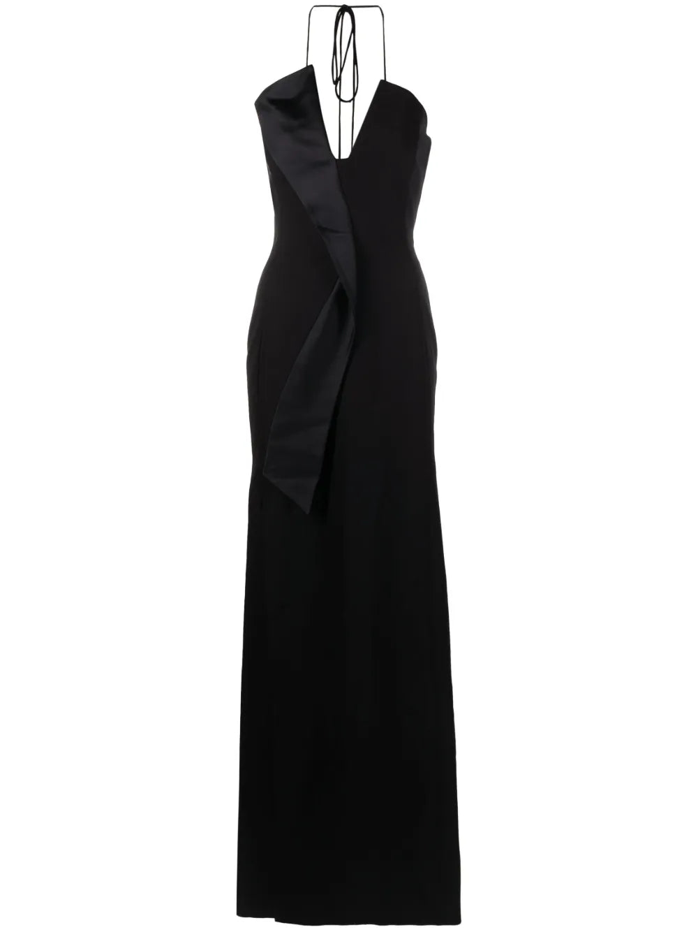 V-Neck Sleeveless Long Dress