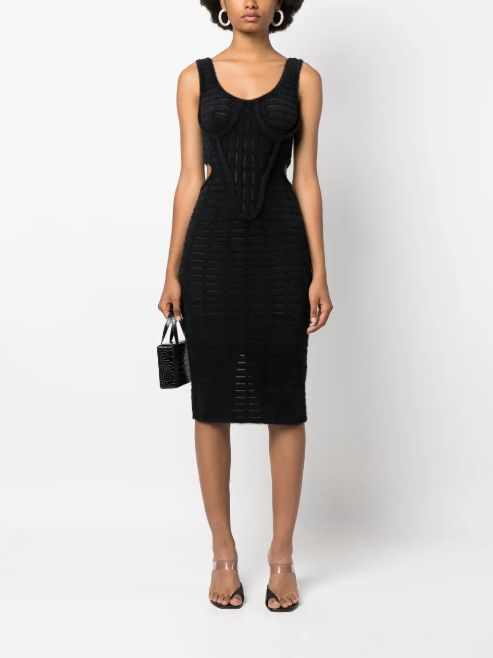 Cut-Out Detail Bodycon Dress