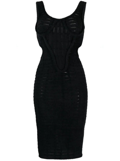 Cut-Out Detail Bodycon Dress