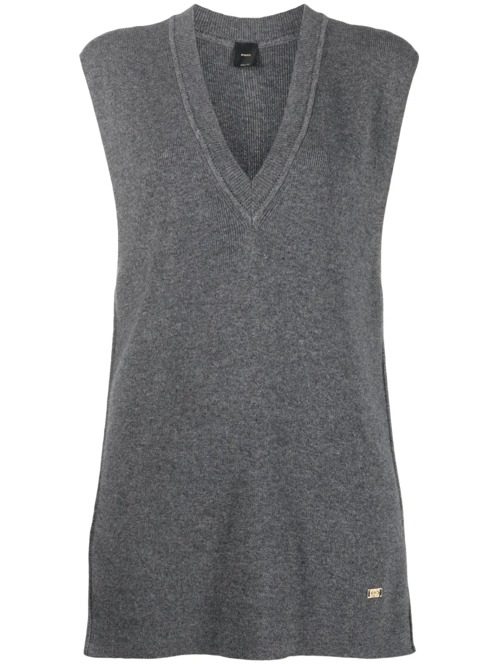 Ribbed-Knit Sweater Vest