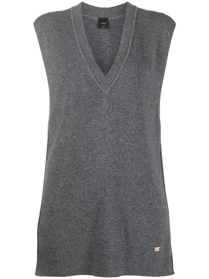 Ribbed-Knit Sweater Vest