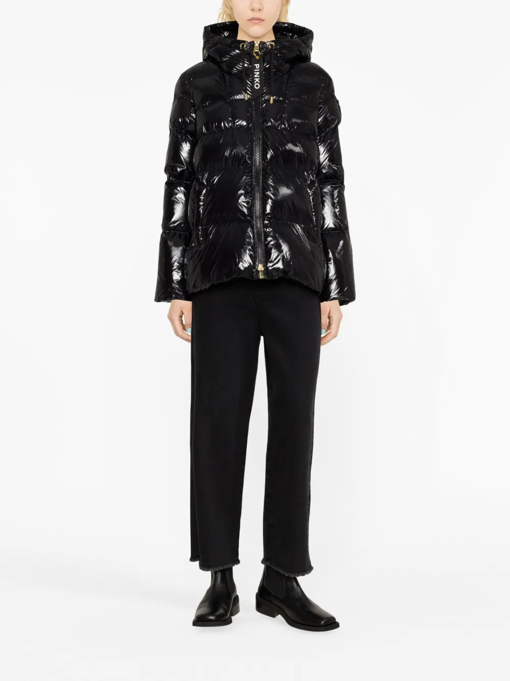 Quilted Hooded Puffer Jacket