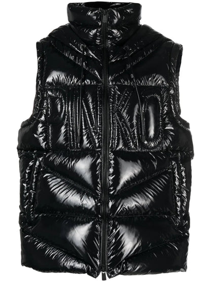 Logo-Embossed Puffer Gilet
