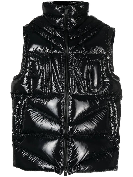 Logo-Embossed Puffer Gilet