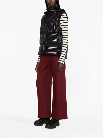 Logo-Embossed Puffer Gilet