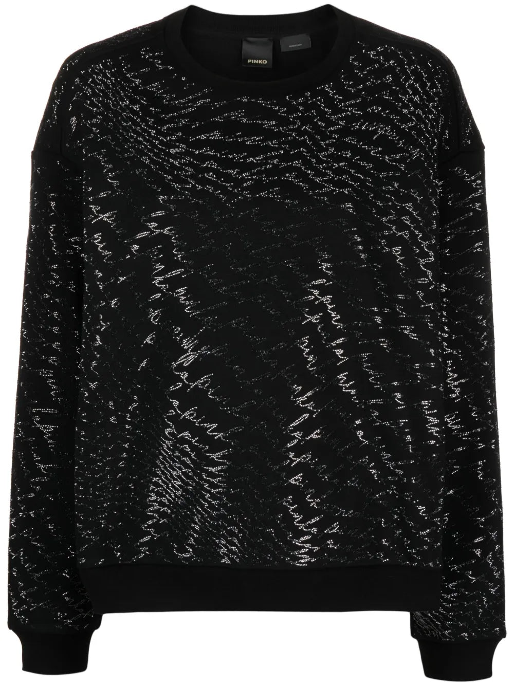 Crystal-Embellished Crew-Neck Sweatshirt