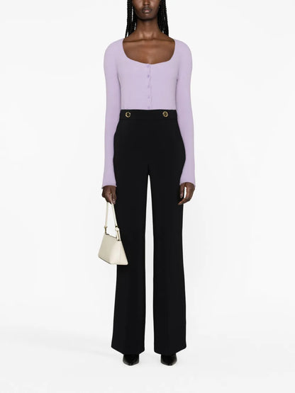 High-Waisted Trousers