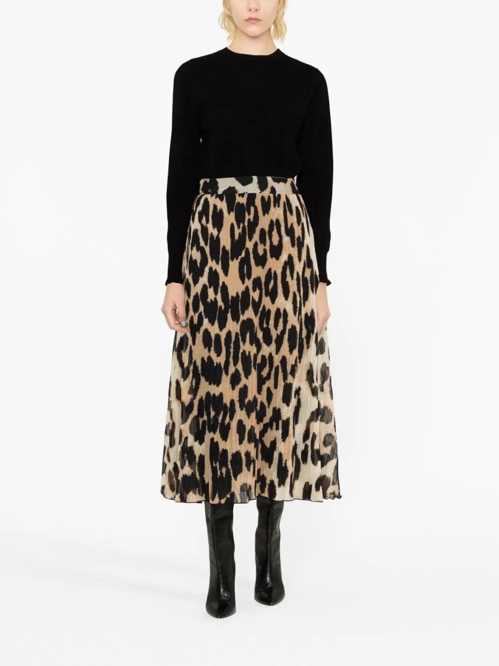 Crew-Neck Cashmere Jumper