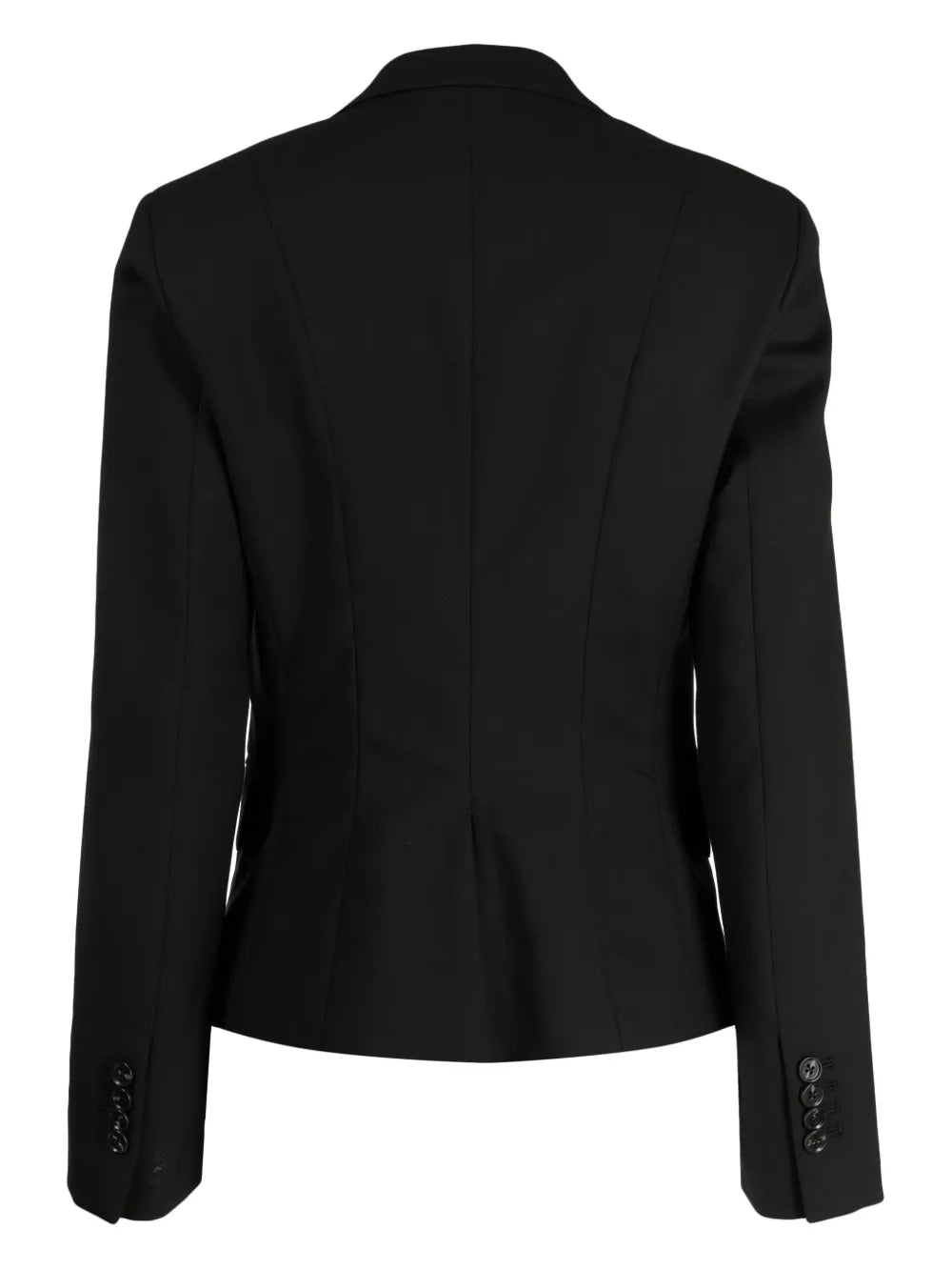 Single-Breasted Wool Blazer