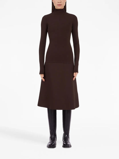 Roll-Neck Cashmere-Blend Jumper